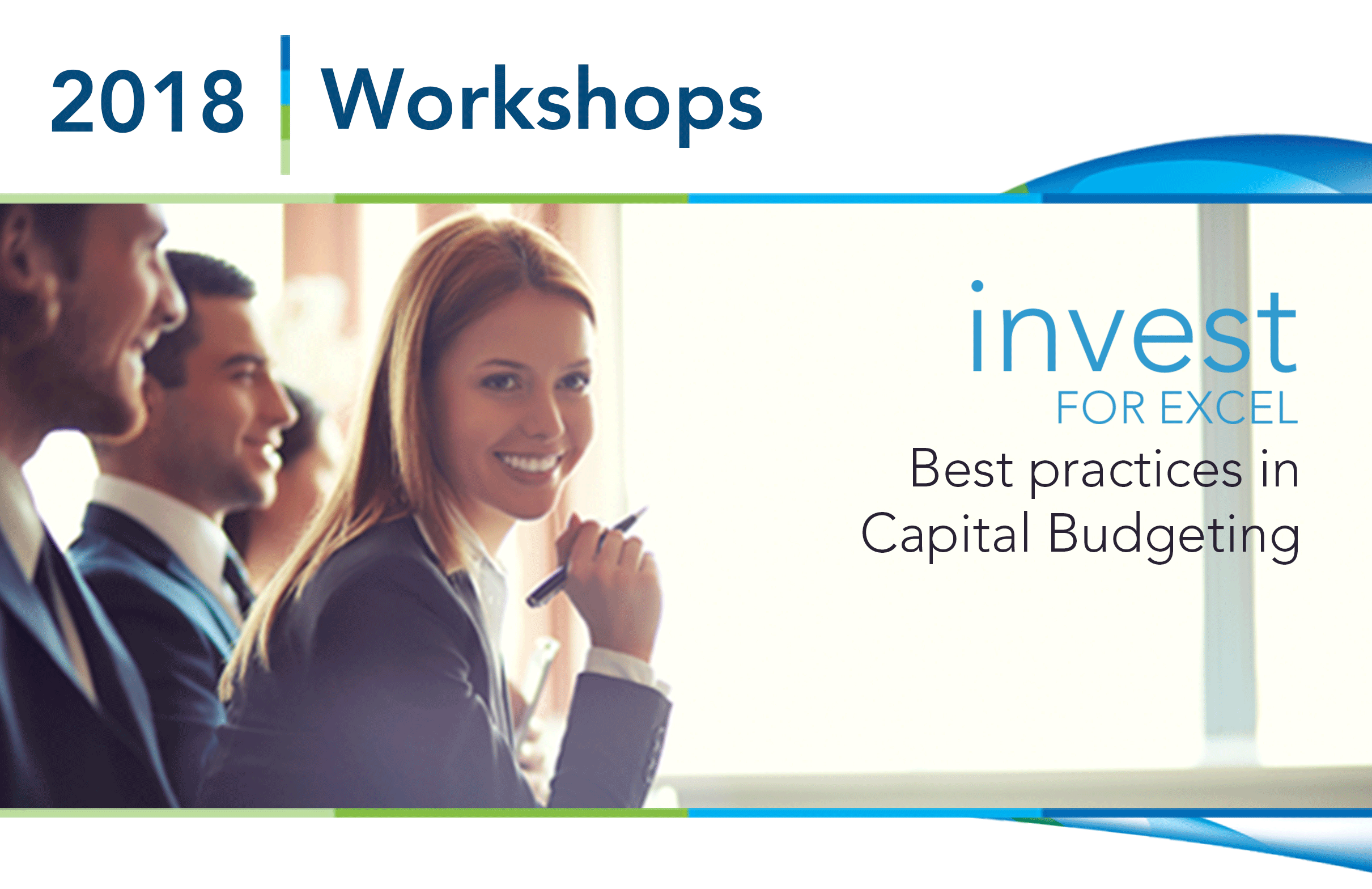 Invest for Excel Workshops 2018